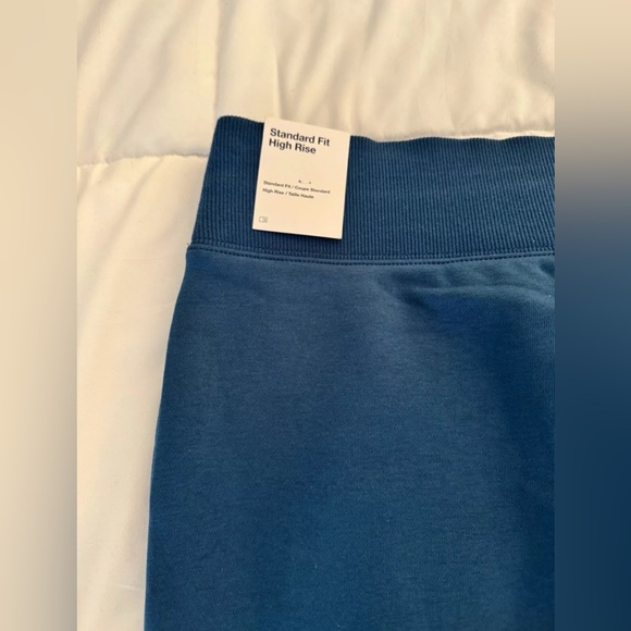 NWT Women’s Nike XLarge Swoosh Fleece Jogger Sweatpants DR5615-460  BLUE - Picture 4 of 7